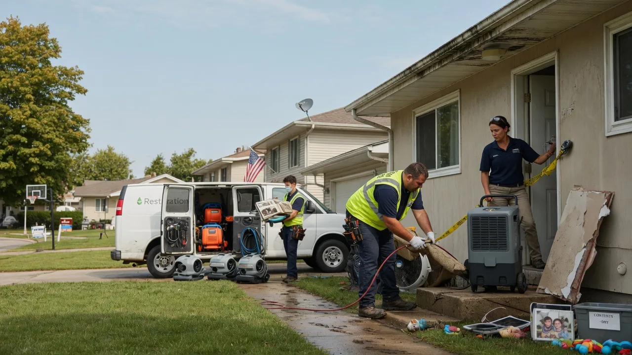 Water Damage Restoration in Sterling, MA near me